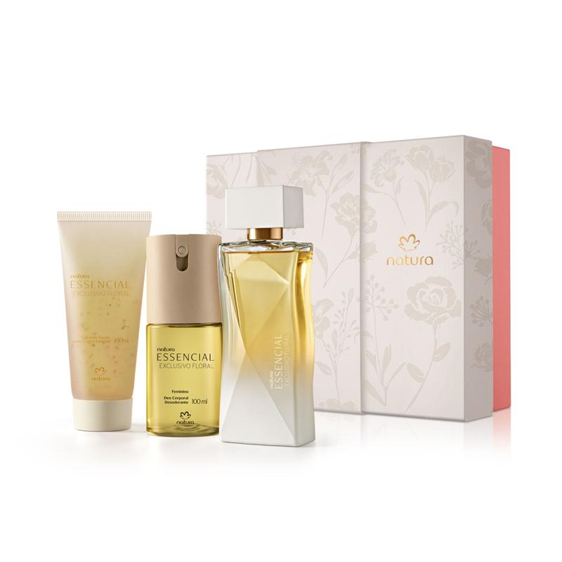 Presente natura essencial exclusivo floral feminino - Kit de